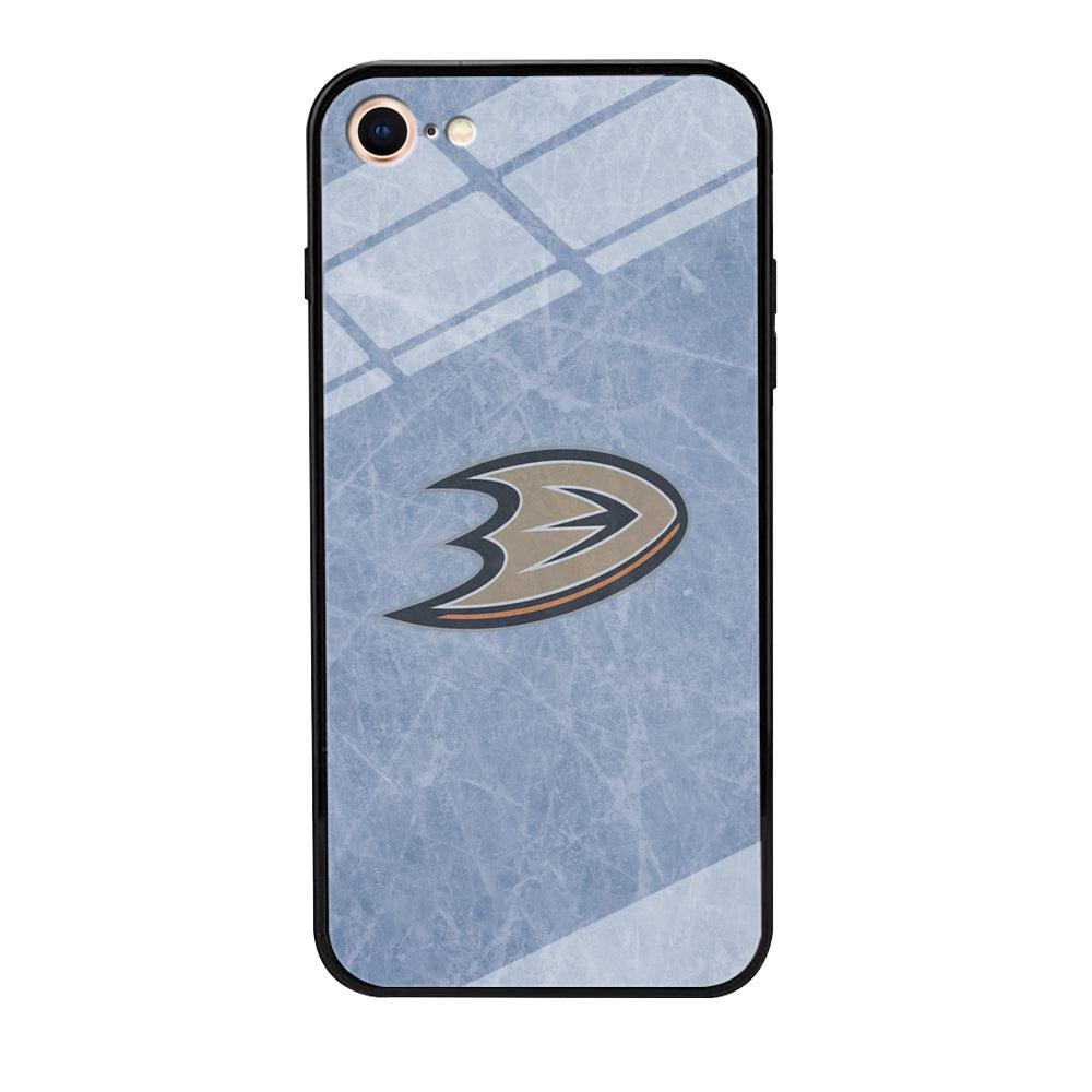 Hockey Anaheim Ducks NHL 001 iPhone 7 Case-Tempered Glass Case-Xtracase
