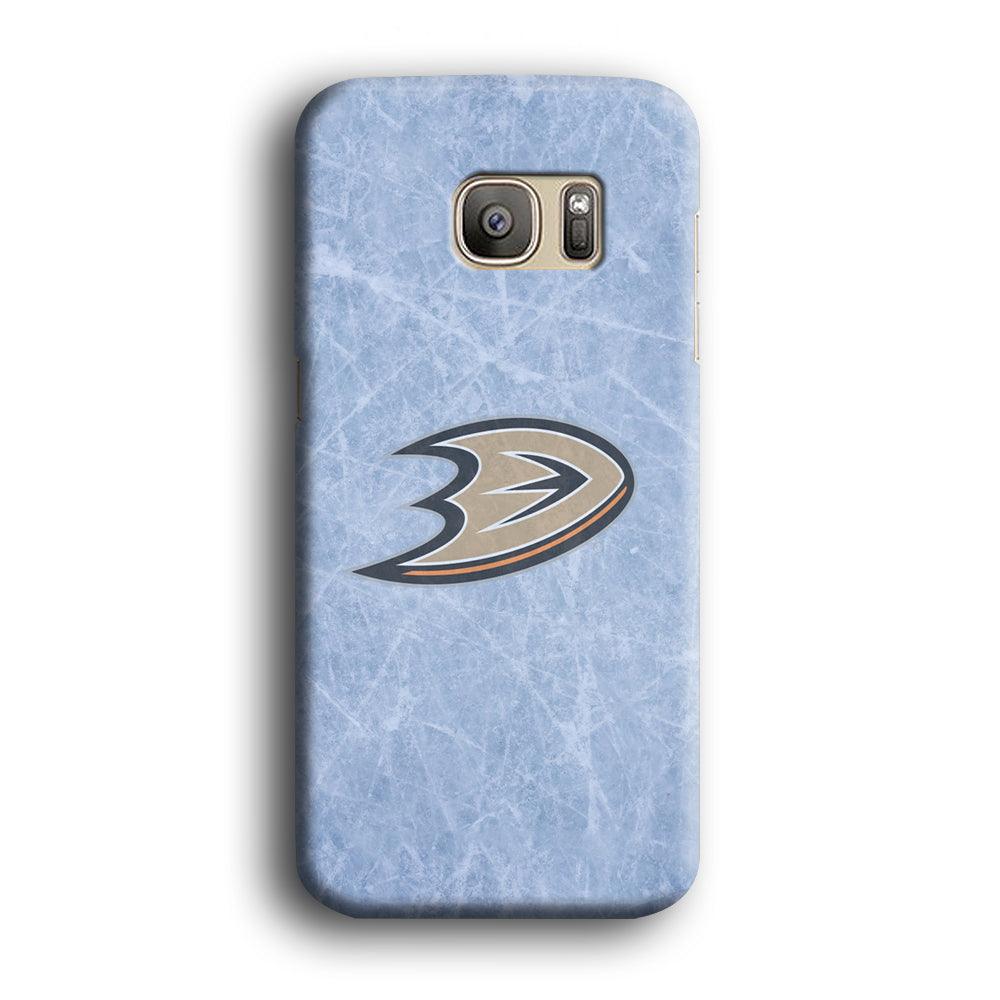Hockey Anaheim Ducks NHL 001 Samsung Galaxy S7 Edge Case-Plastic / Full Wrap (3D Case)-Xtracase