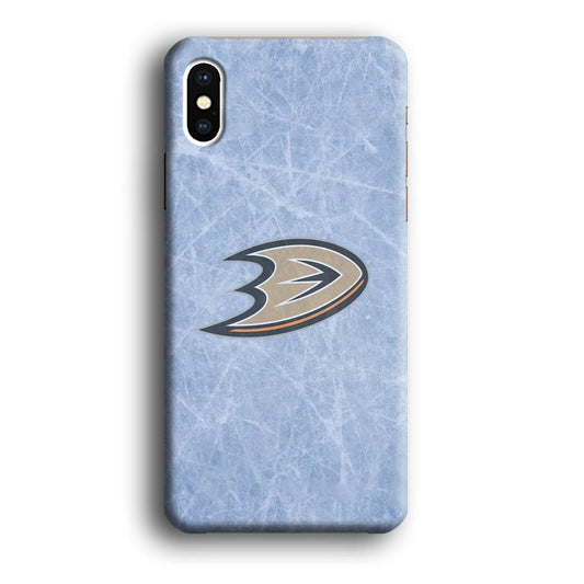 Hockey Anaheim Ducks NHL 001 iPhone X Case-Plastic / Full Wrap (3D Case)-Xtracase