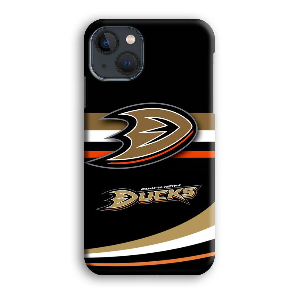 Hockey Anaheim Ducks NHL 002 iPhone 13 Case-Plastic / Full Wrap (3D Case)-Xtracase