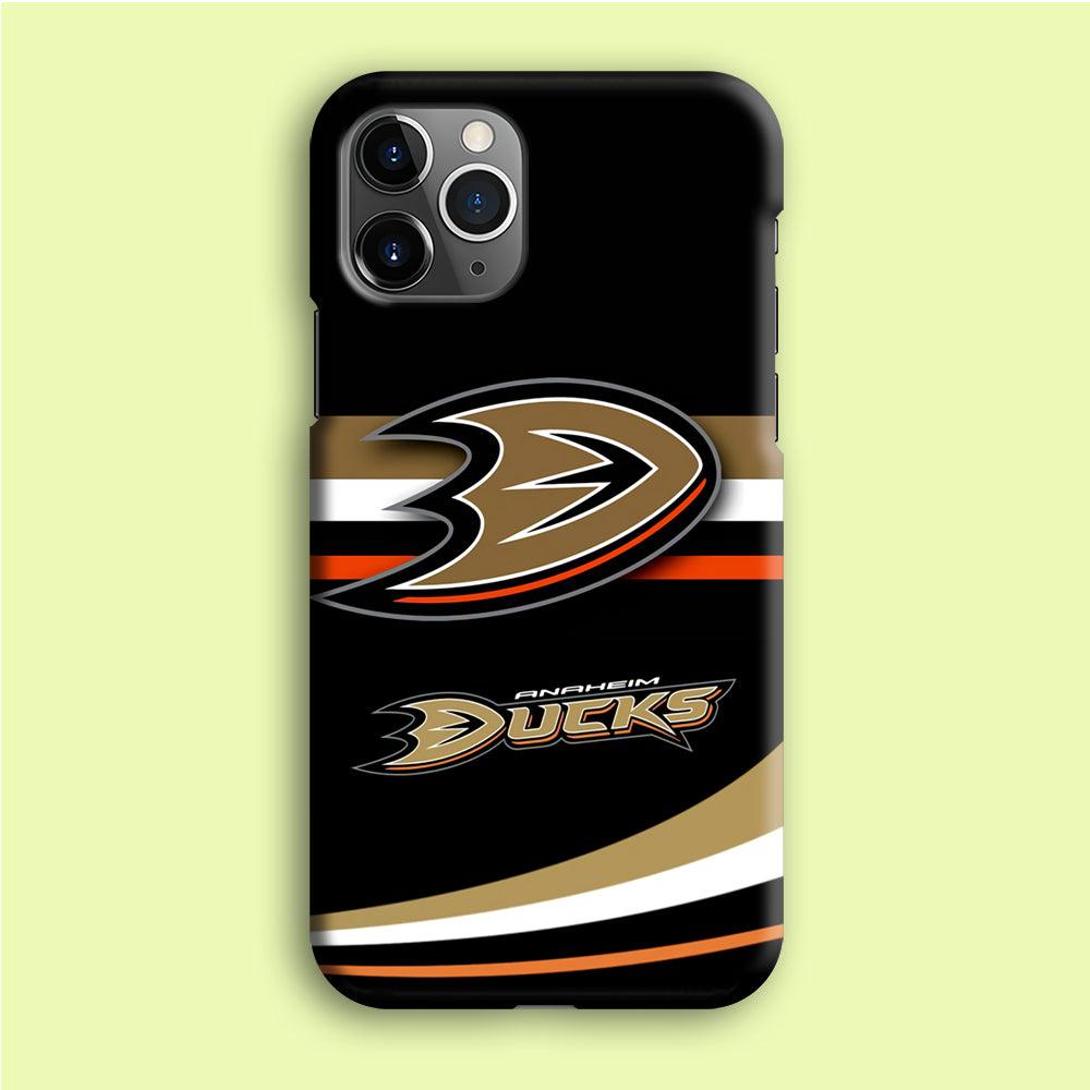 Hockey Anaheim Ducks NHL 002 iPhone 12 Pro Max Case-Plastic / Full Wrap (3D Case)-Xtracase