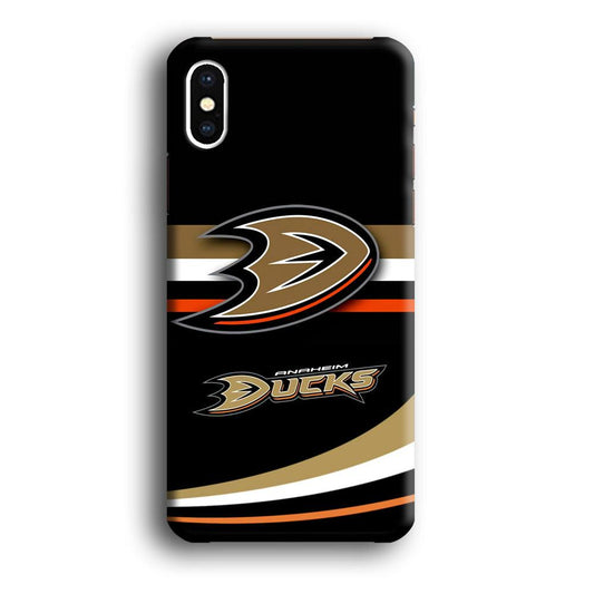 Hockey Anaheim Ducks NHL 002 iPhone X 3D Case-Xtracase