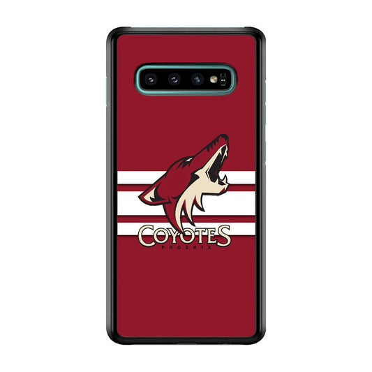 Hockey Arizona Coyotes NHL 001 Samsung Galaxy S10 Plus Case-Plastic / Full Wrap (3D Case)-Xtracase