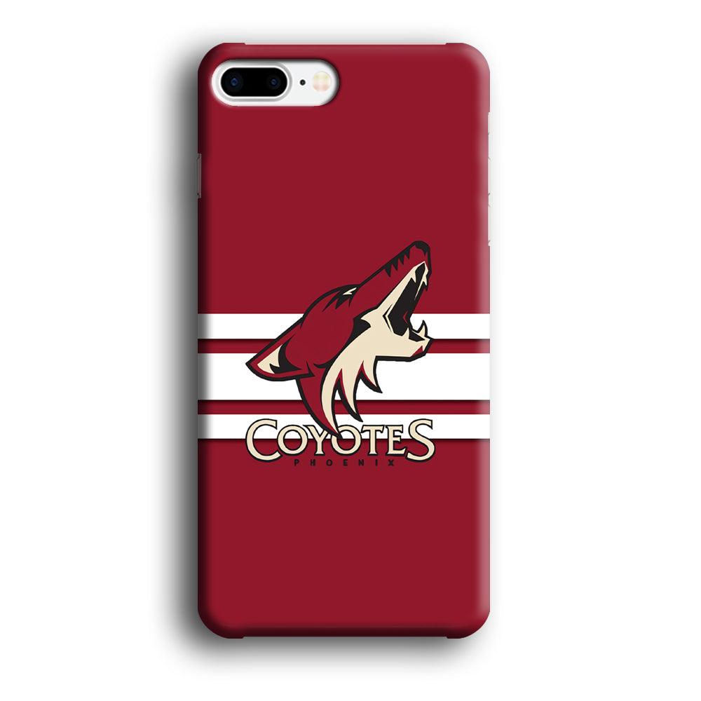Hockey Arizona Coyotes NHL 001 iPhone 7 Plus Case-Plastic / Full Wrap (3D Case)-Xtracase