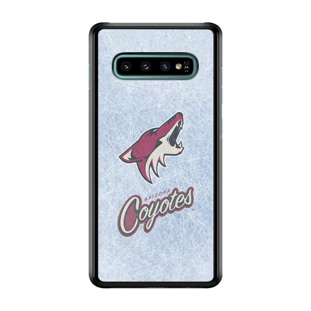 Hockey Arizona Coyotes NHL 002 Samsung Galaxy S10 Case-Plastic / Full Wrap (3D Case)-Xtracase