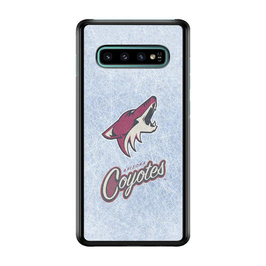 Hockey Arizona Coyotes NHL 002 Samsung Galaxy S10 Case-Plastic / Full Wrap (3D Case)-Xtracase