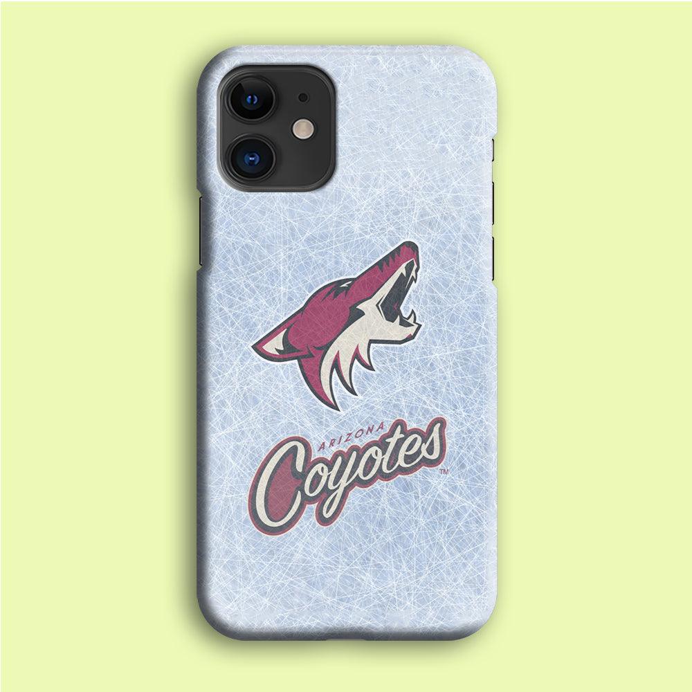 Hockey Arizona Coyotes NHL 002 iPhone 12 Mini Case-Plastic / Full Wrap (3D Case)-Xtracase