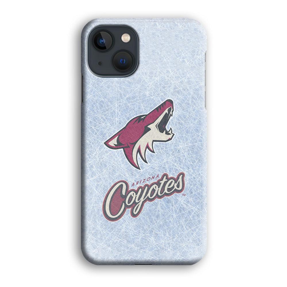Hockey Arizona Coyotes NHL 002 iPhone 13 Mini Case-Plastic / Full Wrap (3D Case)-Xtracase