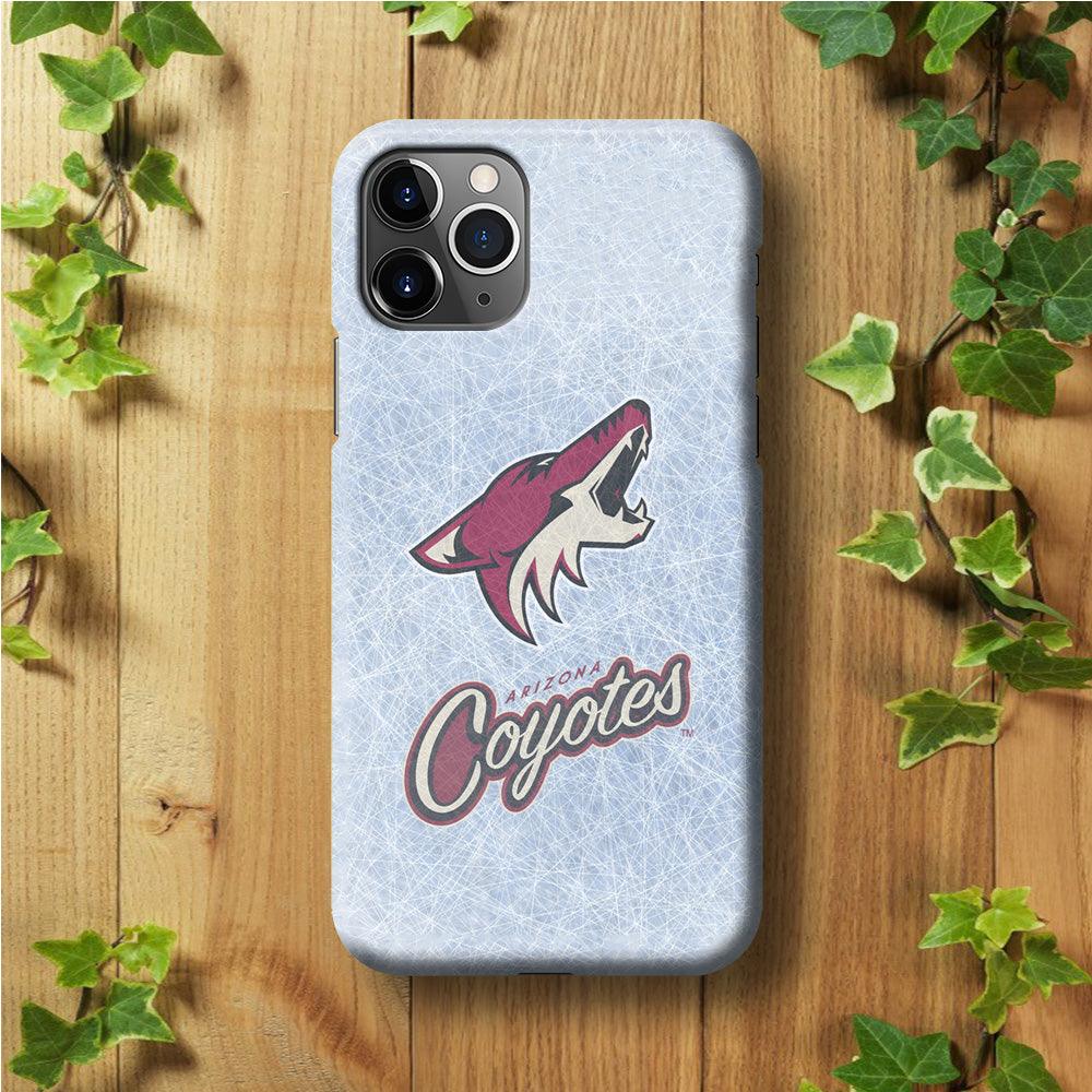 Hockey Arizona Coyotes NHL 002 iPhone 11 Pro Max Case-Plastic / Full Wrap (3D Case)-Xtracase