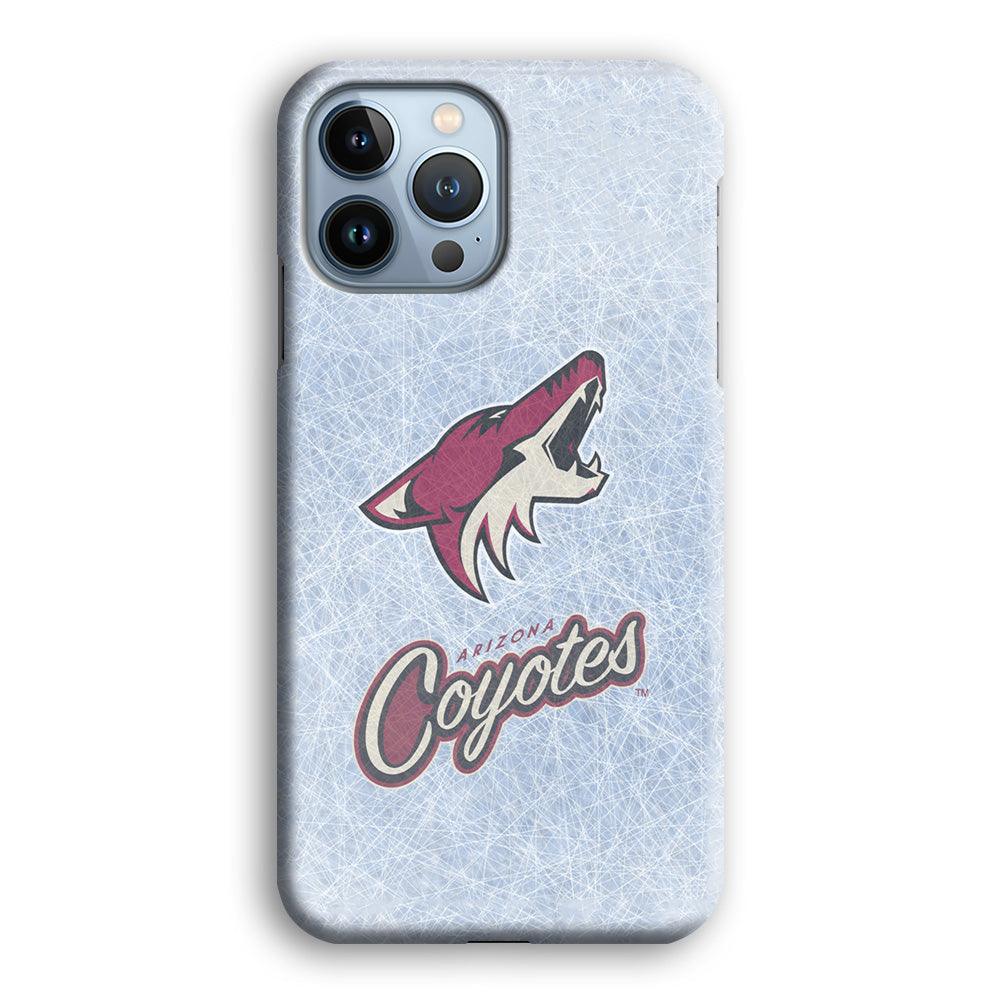 Hockey Arizona Coyotes NHL 002 iPhone 13 Pro Case-Plastic / Full Wrap (3D Case)-Xtracase