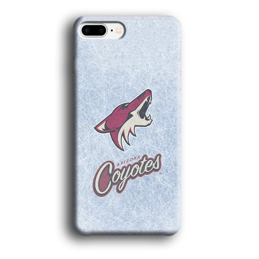 Hockey Arizona Coyotes NHL 002 iPhone 7 Plus Case-Plastic / Full Wrap (3D Case)-Xtracase