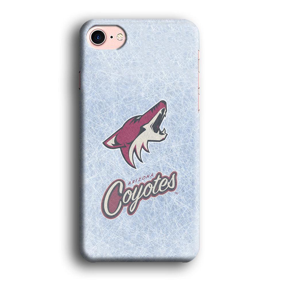 Hockey Arizona Coyotes NHL 002 iPhone 7 Case-Plastic / Full Wrap (3D Case)-Xtracase