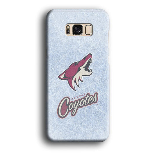 Hockey Arizona Coyotes NHL 002 Samsung Galaxy S8 Case-Plastic / Full Wrap (3D Case)-Xtracase