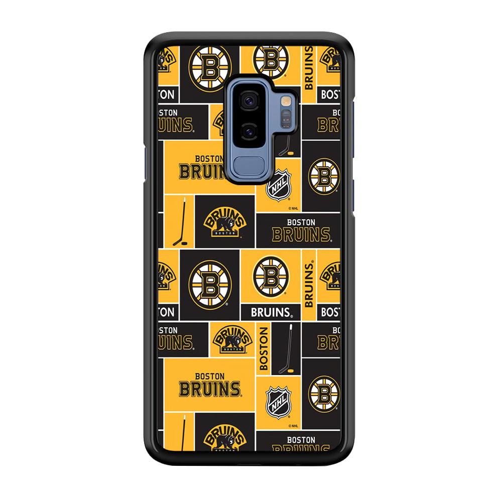 Hockey Boston Bruins NHL 001 Samsung Galaxy S9 Plus Case-Plastic / Full Wrap (3D Case)-Xtracase