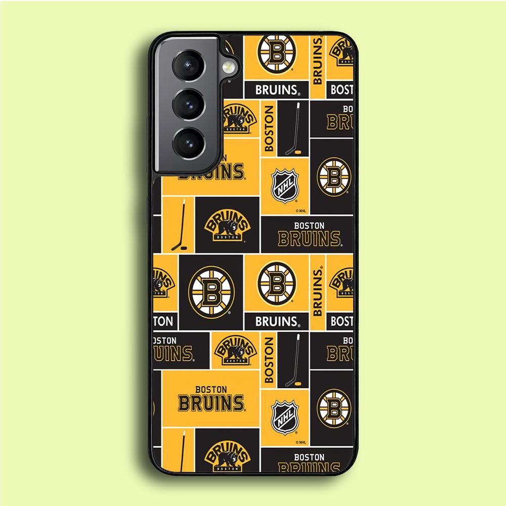 Hockey Boston Bruins NHL 001 Samsung Galaxy A16 Case-Rubber / Black (2D Case)-Xtracase