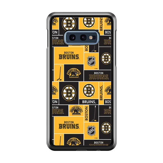 Hockey Boston Bruins NHL 001 Samsung Galaxy S10E Case-Plastic / Full Wrap (3D Case)-Xtracase