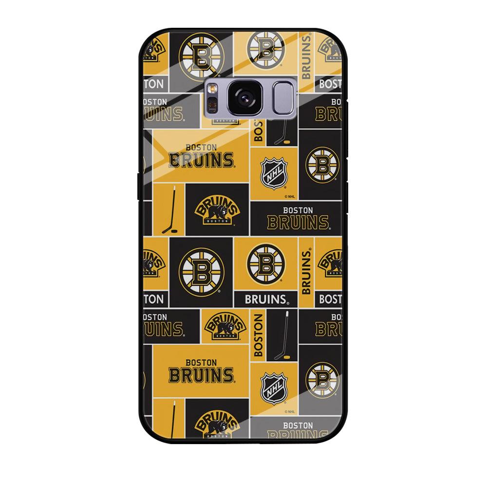 Hockey Boston Bruins NHL 001 Samsung Galaxy S8 Case-Tempered Glass Case-Xtracase