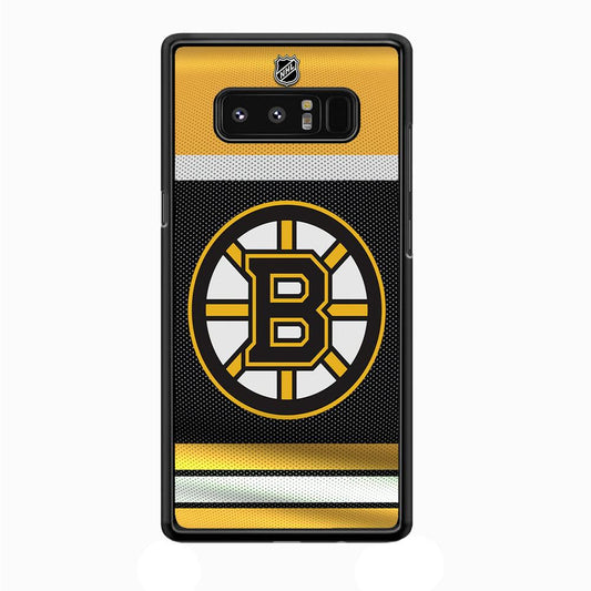 Hockey Boston Bruins NHL 002 Samsung Galaxy Note 8 Case-Plastic / Full Wrap (3D Case)-Xtracase