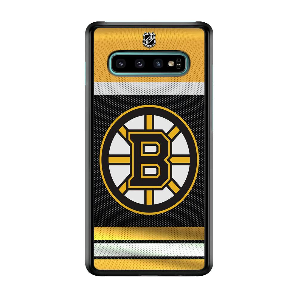 Hockey Boston Bruins NHL 002 Samsung Galaxy S10 Plus Case-Plastic / Full Wrap (3D Case)-Xtracase
