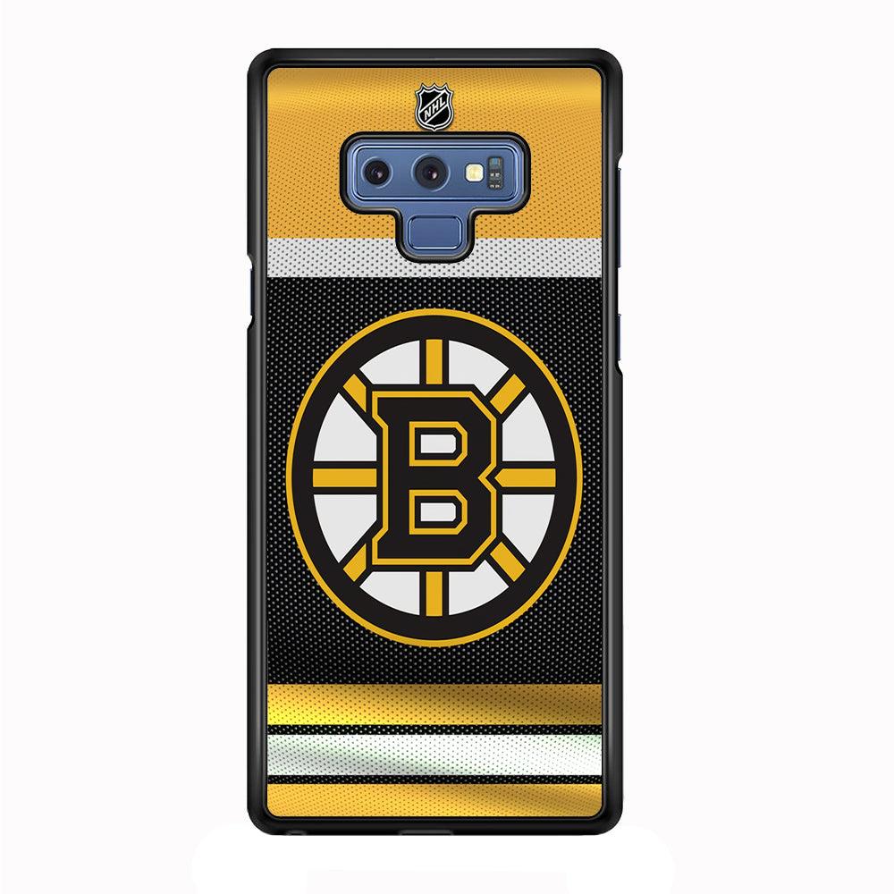 Hockey Boston Bruins NHL 002 Samsung Galaxy Note 9 Case-Plastic / Full Wrap (3D Case)-Xtracase