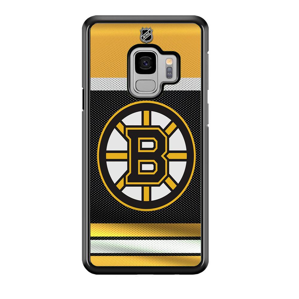 Hockey Boston Bruins NHL 002 Samsung Galaxy S9 Case-Plastic / Full Wrap (3D Case)-Xtracase