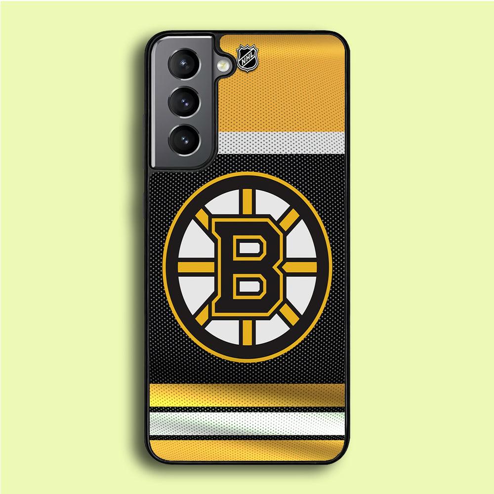 Hockey Boston Bruins NHL 002 Samsung Galaxy A16 Case-Rubber / Black (2D Case)-Xtracase