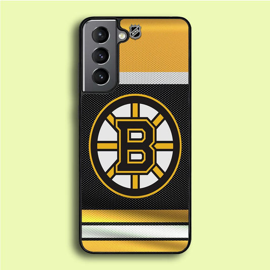Hockey Boston Bruins NHL 002 Samsung Galaxy A16 Case-Rubber / Black (2D Case)-Xtracase