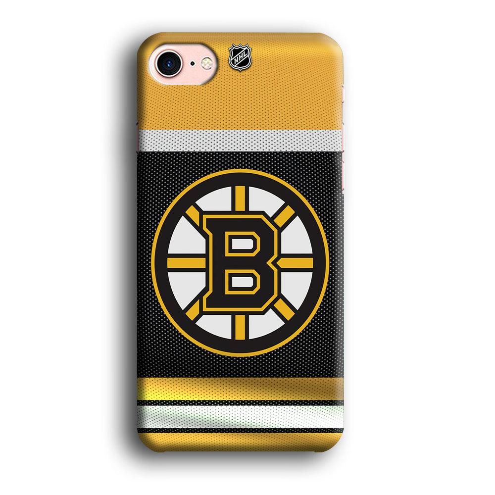 Hockey Boston Bruins NHL 002 iPhone SE 2020 Case-Plastic / Full Wrap (3D Case)-Xtracase