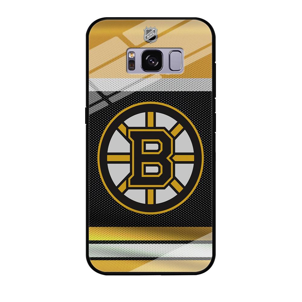 Hockey Boston Bruins NHL 002 Samsung Galaxy S8 Case-Tempered Glass Case-Xtracase