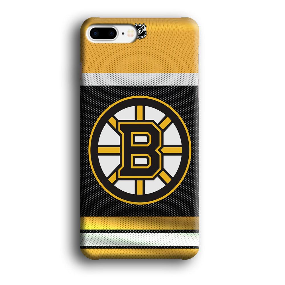 Hockey Boston Bruins NHL 002 iPhone 8 Plus Case-Plastic / Full Wrap (3D Case)-Xtracase