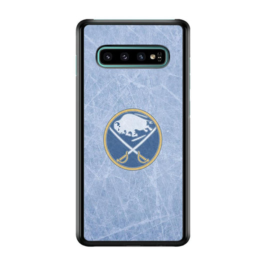 Hockey Buffalo Sabres NHL 002 Samsung Galaxy S10 Case-Plastic / Full Wrap (3D Case)-Xtracase