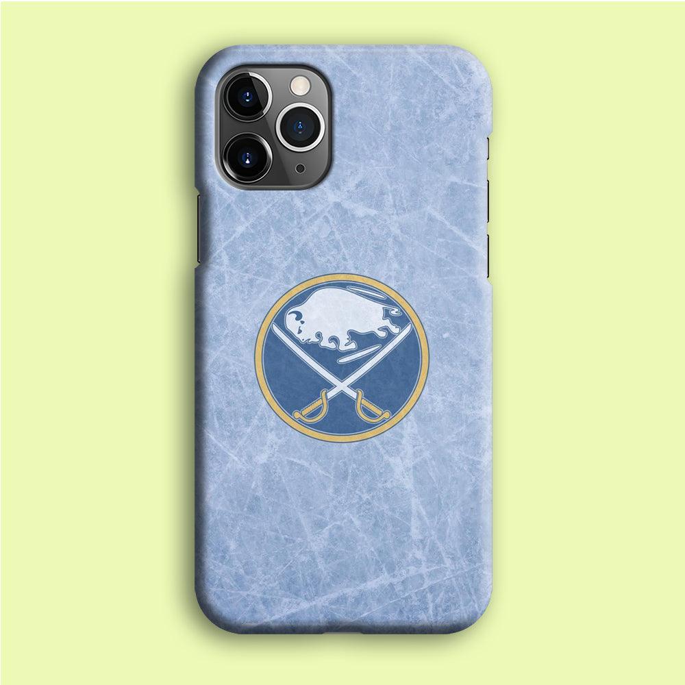 Hockey Buffalo Sabres NHL 002 iPhone 12 Pro Case-Plastic / Full Wrap (3D Case)-Xtracase