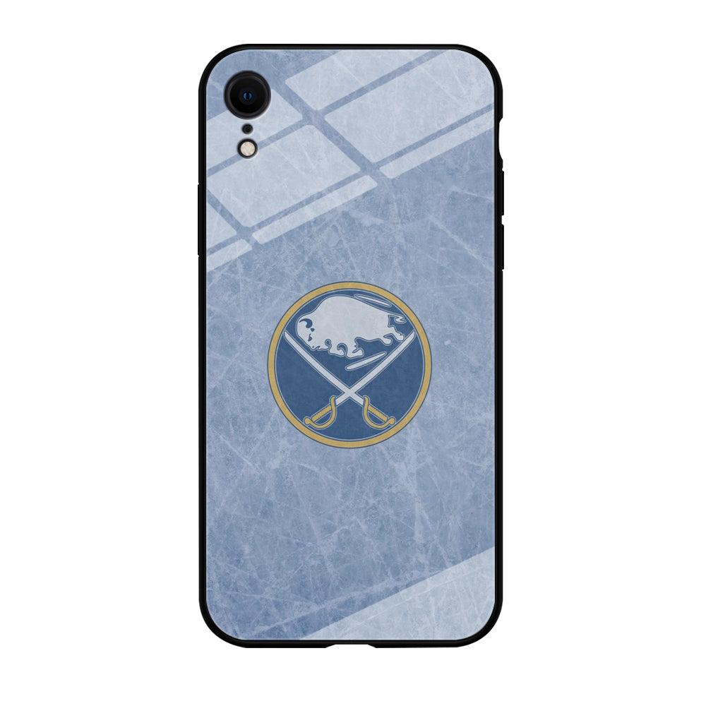 Hockey Buffalo Sabres NHL 002 iPhone XR Case-Tempered Glass Case-Xtracase