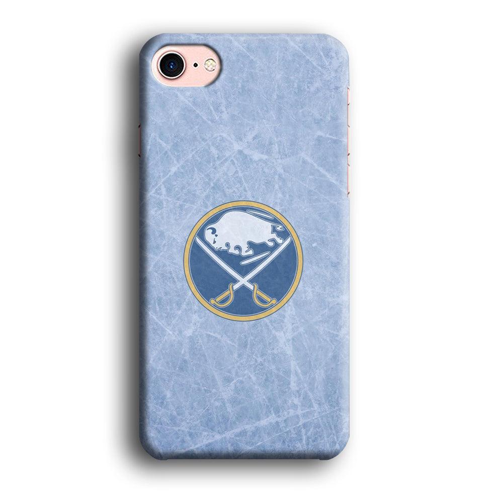 Hockey Buffalo Sabres NHL 002 iPhone 7 Case-Plastic / Full Wrap (3D Case)-Xtracase
