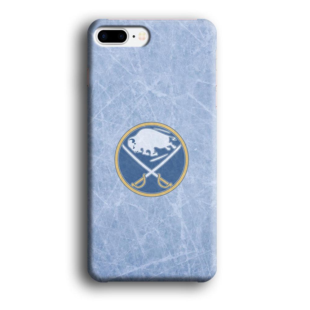 Hockey Buffalo Sabres NHL 002 iPhone 8 Plus Case-Plastic / Full Wrap (3D Case)-Xtracase