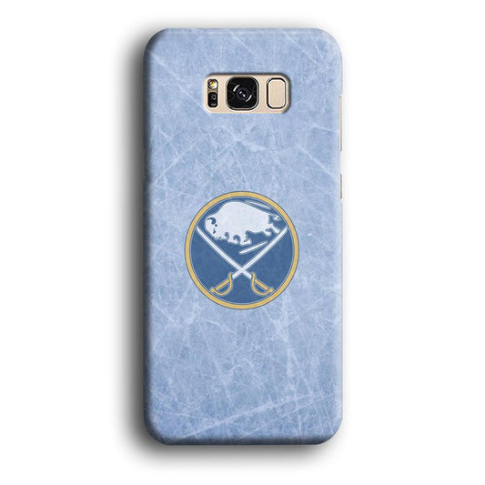 Hockey Buffalo Sabres NHL 002 Samsung Galaxy S8 Case-Plastic / Full Wrap (3D Case)-Xtracase