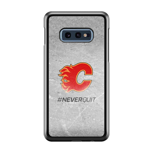 Hockey Calgary Flames NHL 001 Samsung Galaxy S10E Case-Plastic / Full Wrap (3D Case)-Xtracase