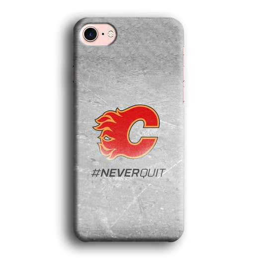 Hockey Calgary Flames NHL 001 iPhone SE 2020 Case-Plastic / Full Wrap (3D Case)-Xtracase