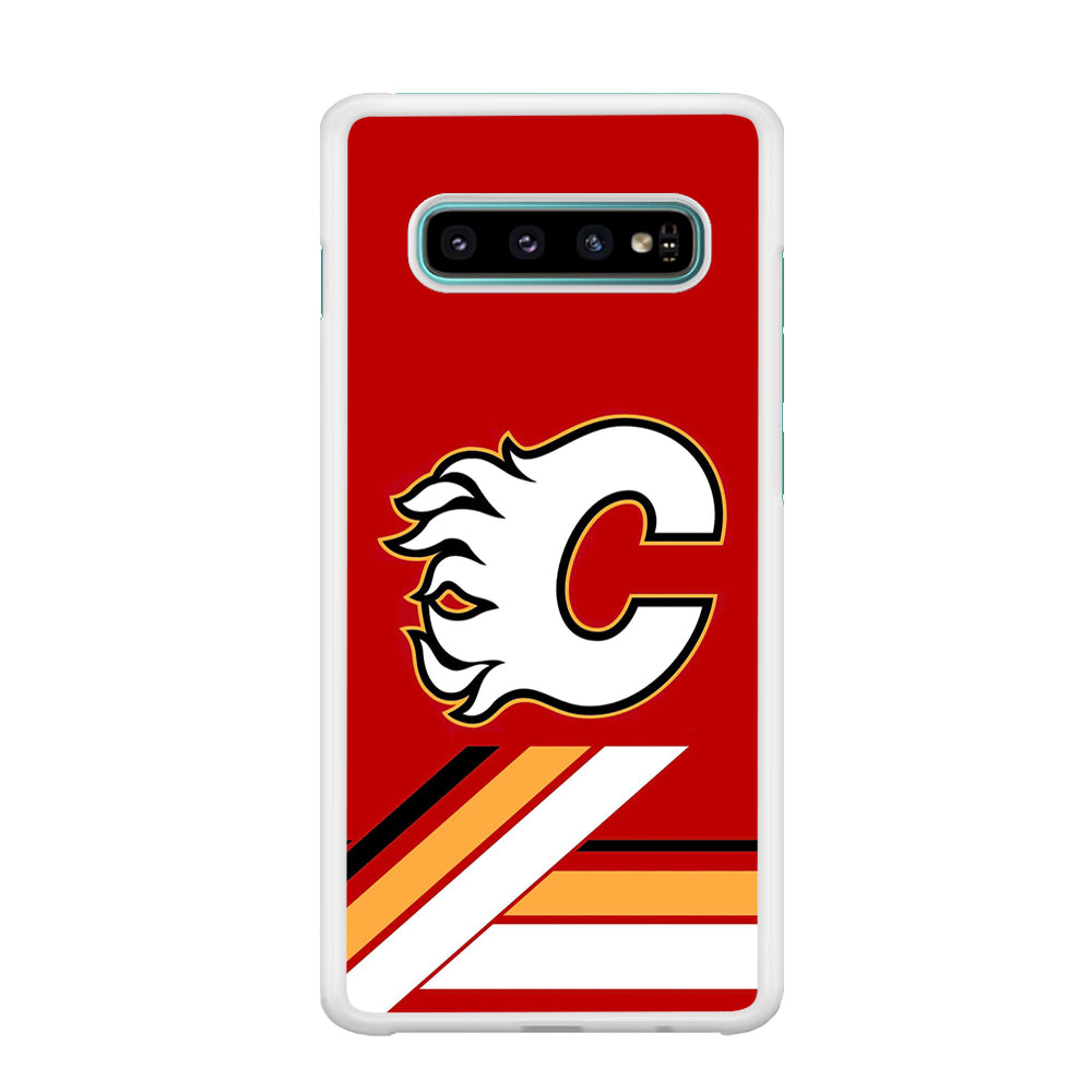 Hockey Calgary Flames NHL 002 Samsung Galaxy S10 Plus Case