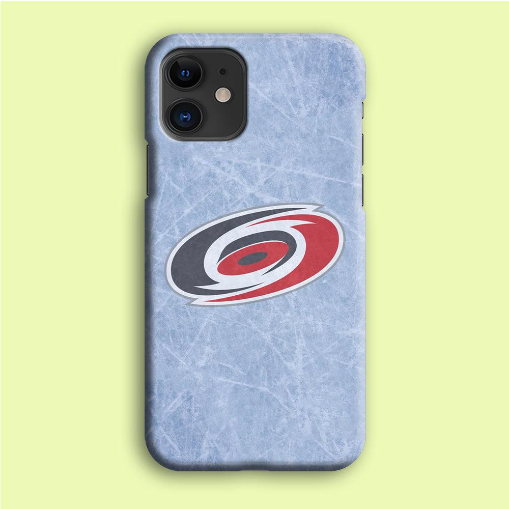 Hockey Carolina Hurricanes NHL 001 iPhone 12 Case-Plastic / Full Wrap (3D Case)-Xtracase