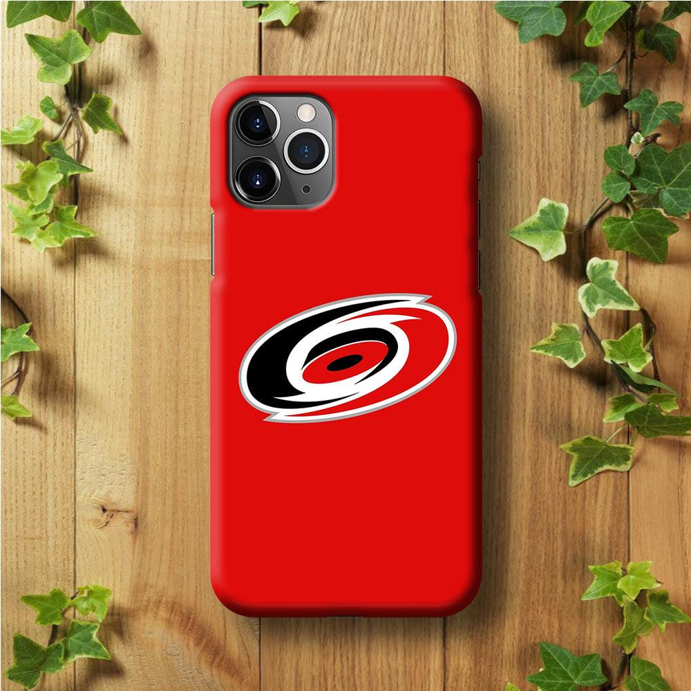Hockey Carolina Hurricanes NHL 002 iPhone 11 Pro Max Case-Plastic / Full Wrap (3D Case)-Xtracase