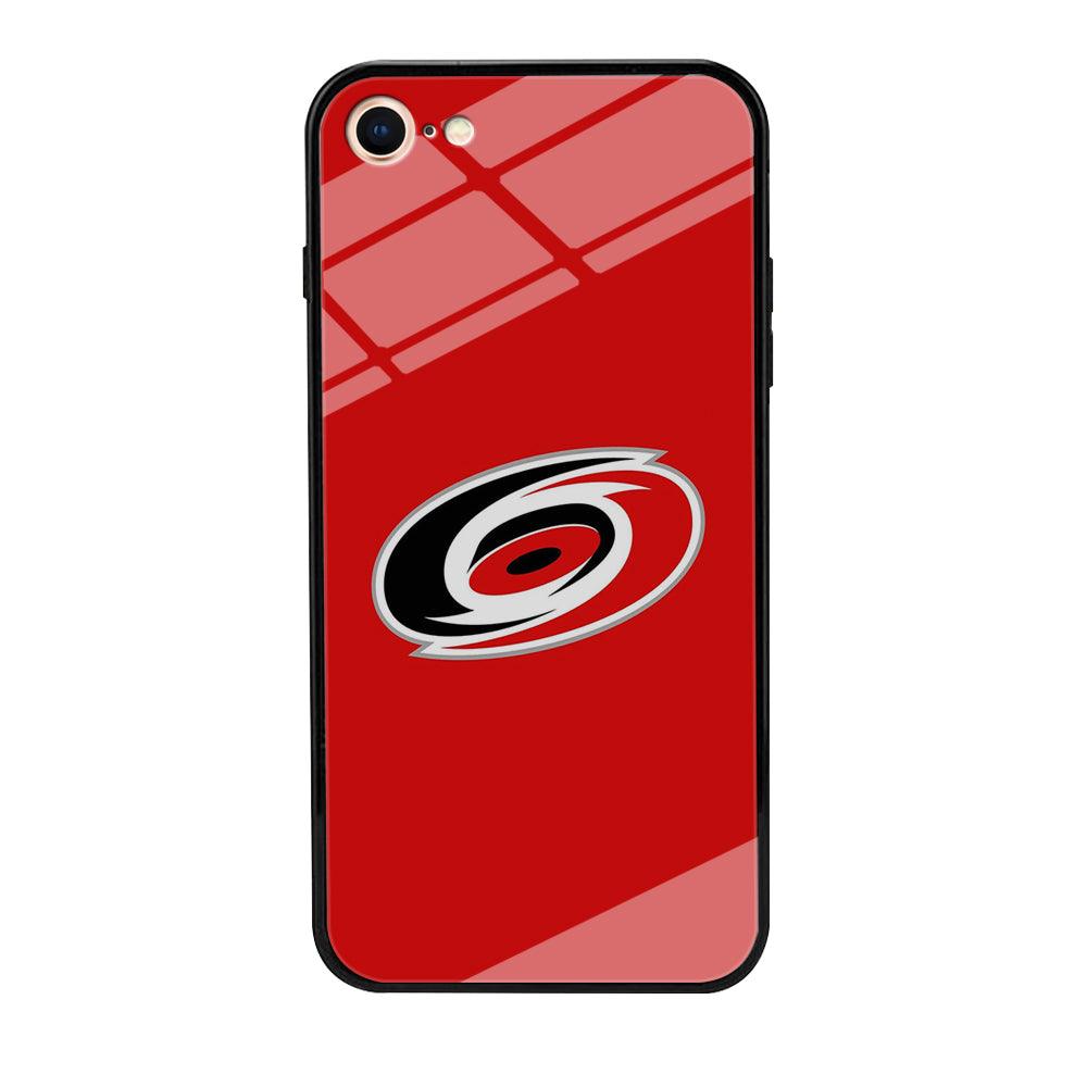 Hockey Carolina Hurricanes NHL 002 iPhone 7 Case-Tempered Glass Case-Xtracase
