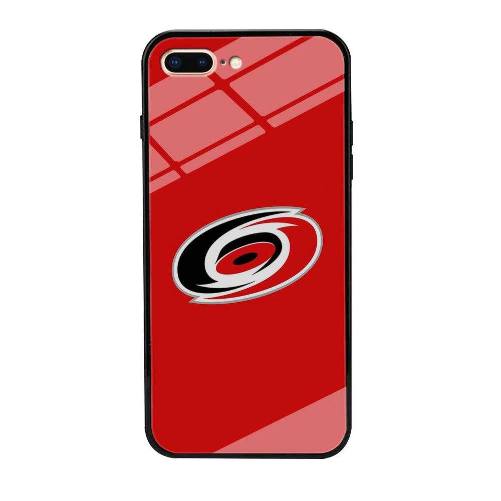 Hockey Carolina Hurricanes NHL 002 iPhone 7 Plus Case-Tempered Glass Case-Xtracase