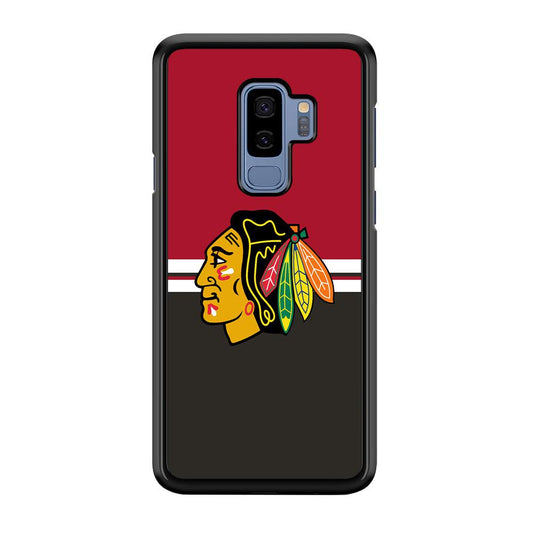 Hockey Chicago Blackhawks NHL 001 Samsung Galaxy S9 Plus Case-Plastic / Full Wrap (3D Case)-Xtracase