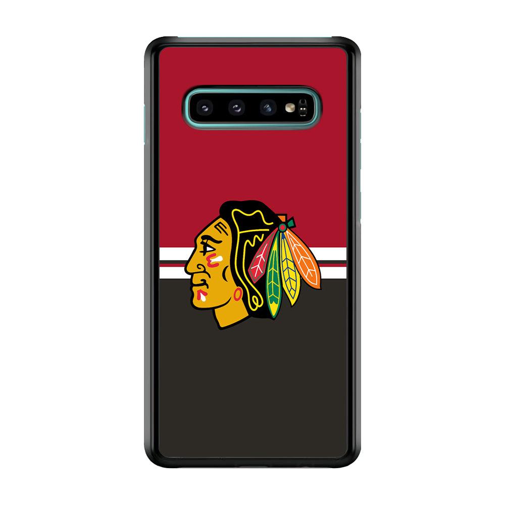 Hockey Chicago Blackhawks NHL 001 Samsung Galaxy S10 Plus Case-Plastic / Full Wrap (3D Case)-Xtracase