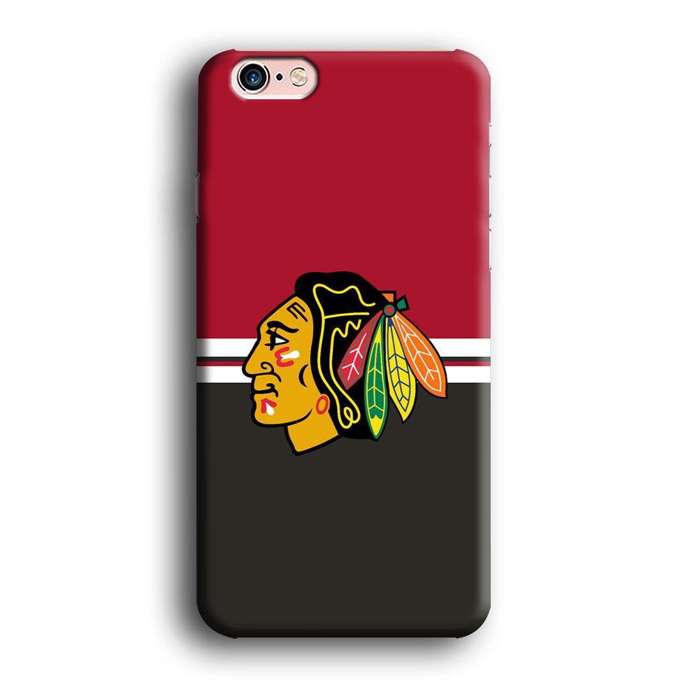 Hockey Chicago Blackhawks NHL 001 iPhone 6 | 6s Case-Plastic / Full Wrap (3D Case)-Xtracase