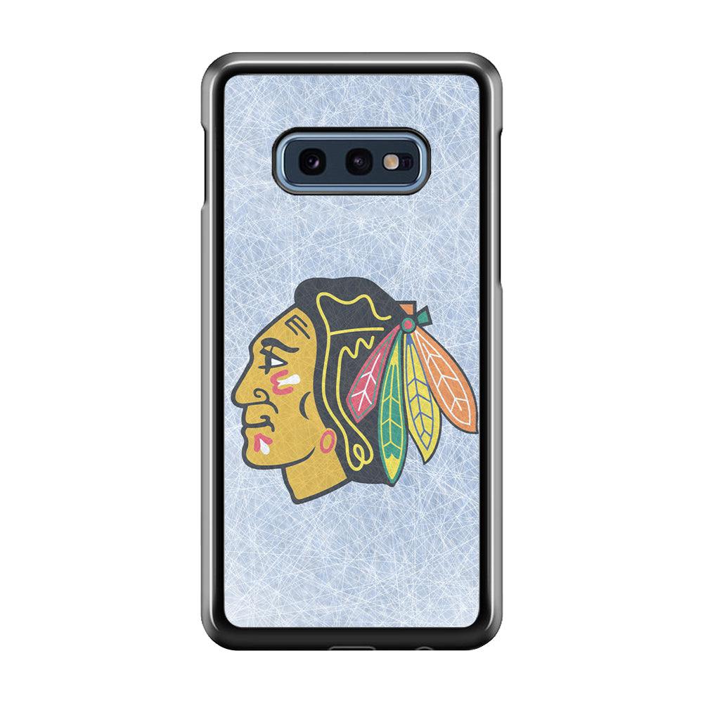 Hockey Chicago Blackhawks NHL 002 Samsung Galaxy S10E Case-Plastic / Full Wrap (3D Case)-Xtracase