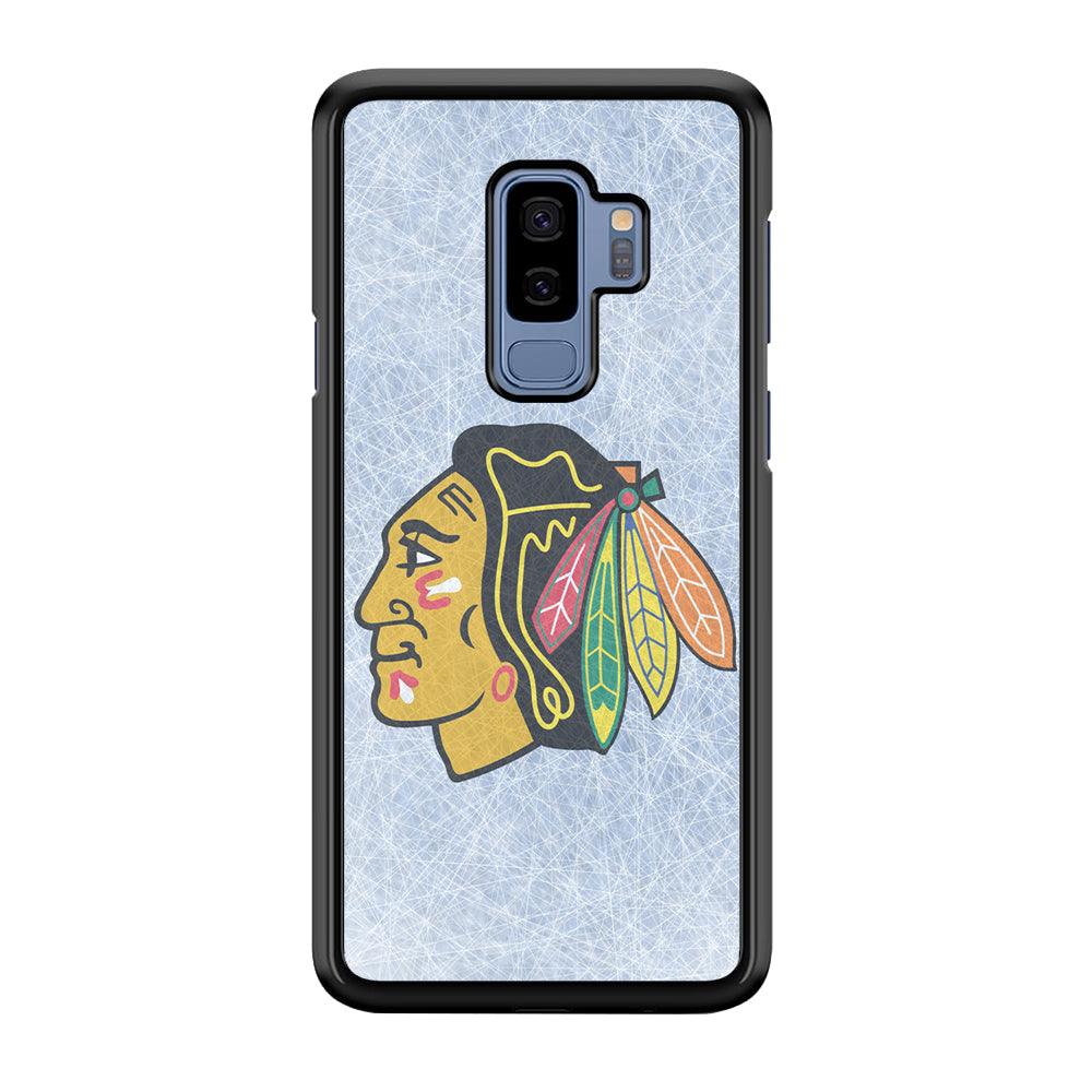 Hockey Chicago Blackhawks NHL 002 Samsung Galaxy S9 Plus Case-Plastic / Full Wrap (3D Case)-Xtracase