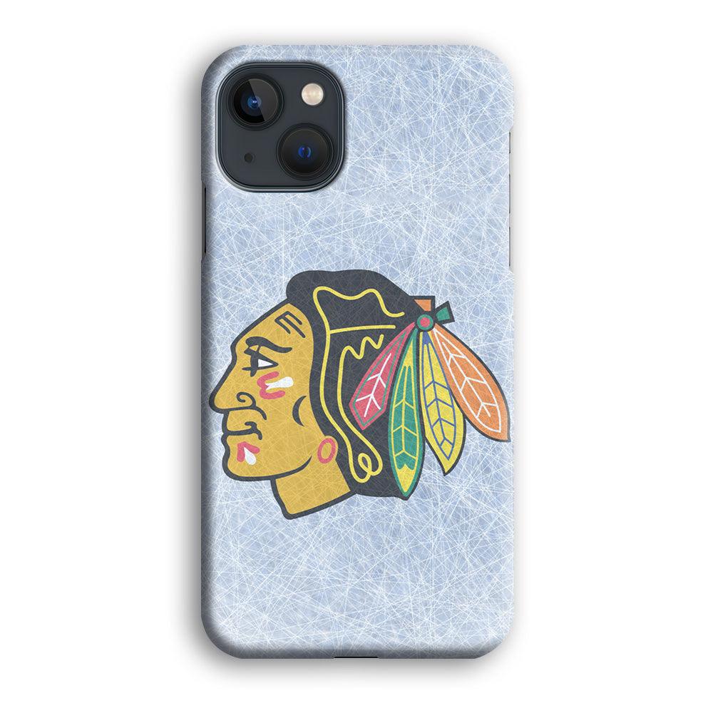 Hockey Chicago Blackhawks NHL 002 iPhone 13 Mini Case-Plastic / Full Wrap (3D Case)-Xtracase