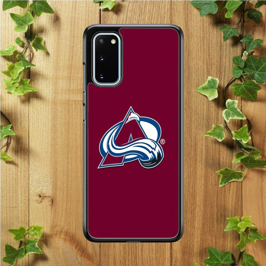 Hockey Colorado Avalanche NHL 001 Samsung Galaxy S20 Case-Plastic / Full Wrap (3D Case)-Xtracase